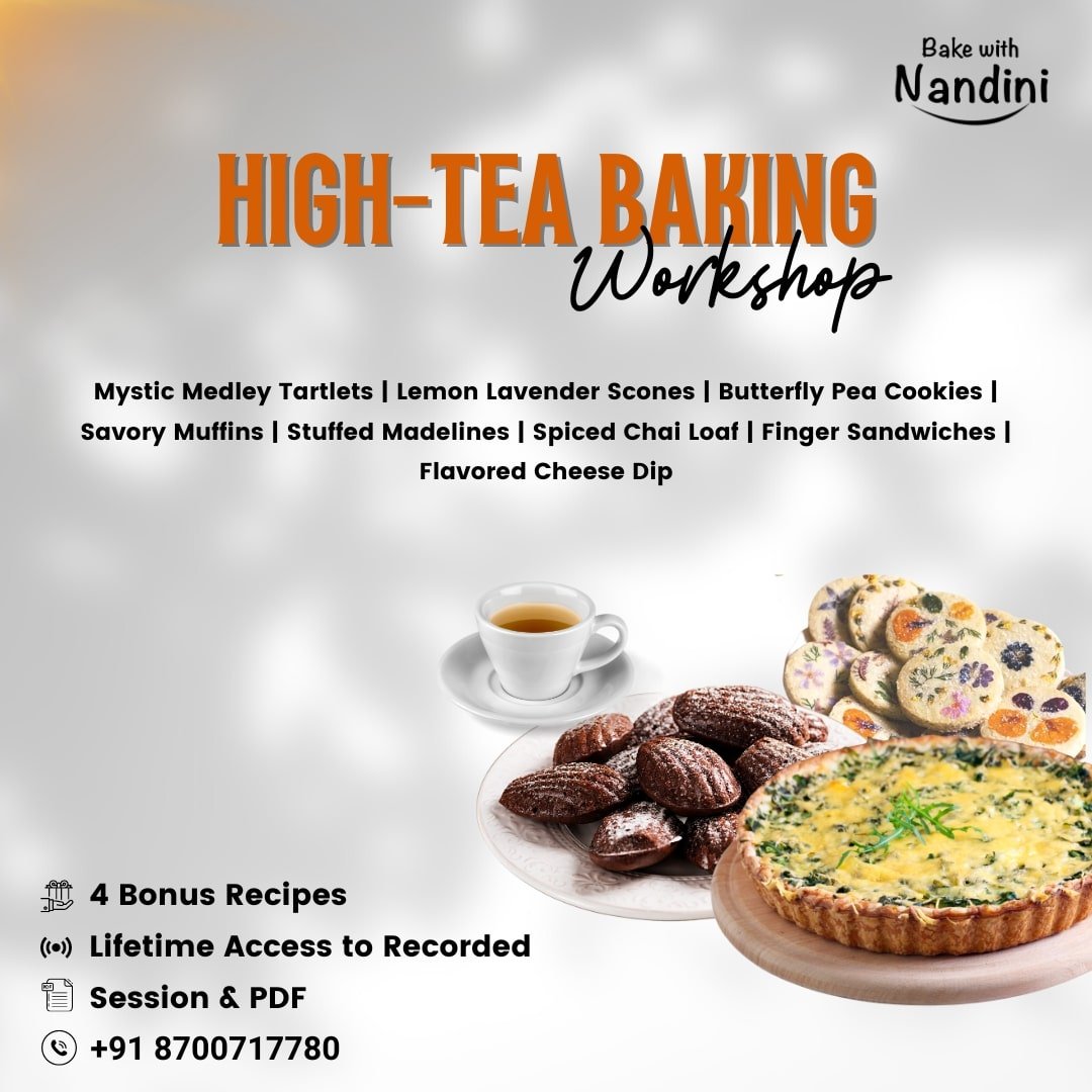 High Tea Baking Workshop
