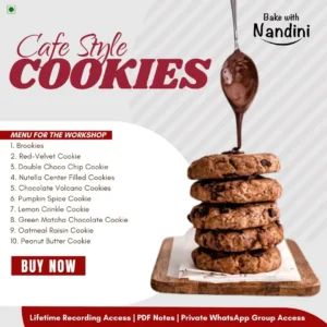Eggless CafÃ© Style Cookies Workshop
