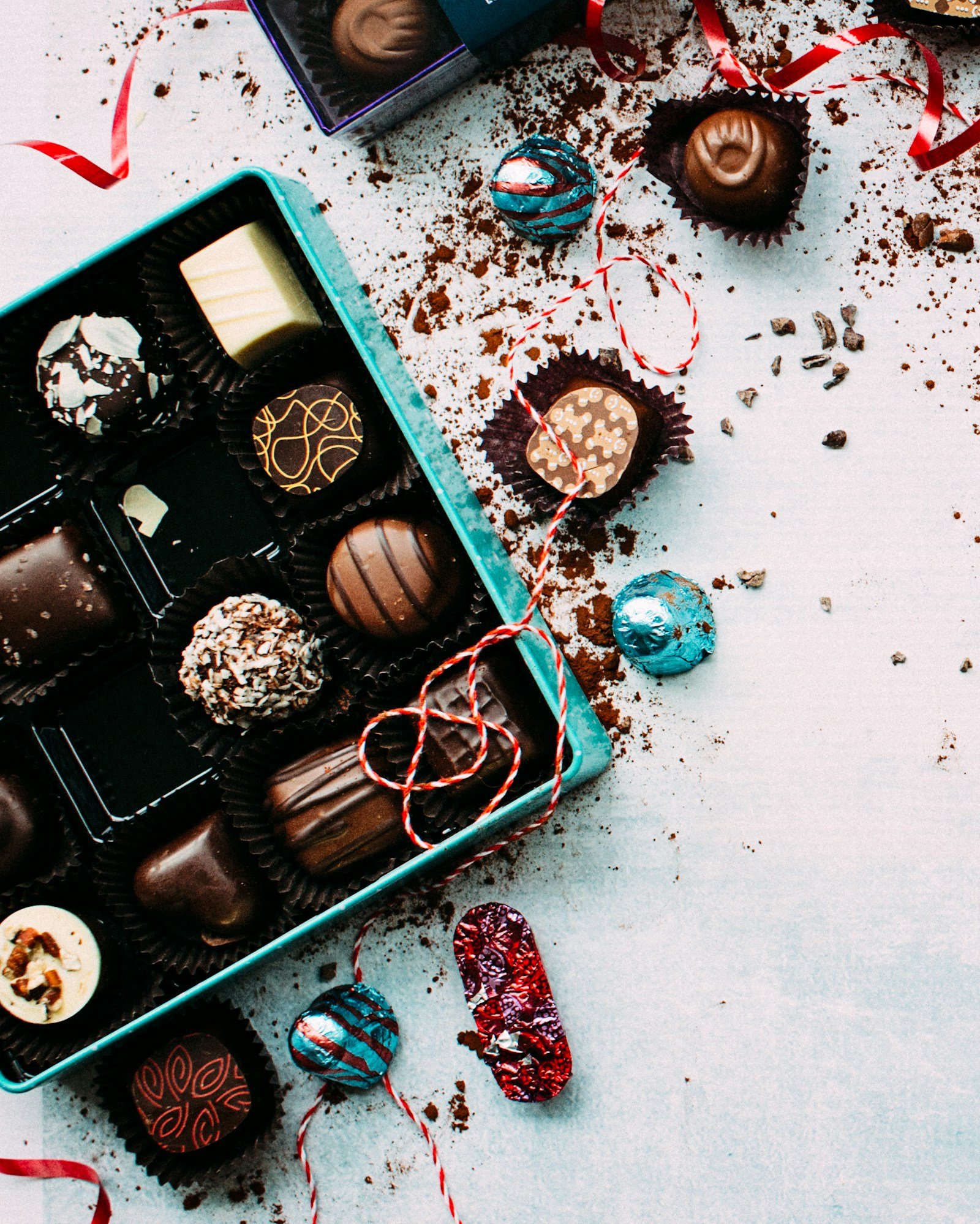 Ganache and emulsions: professional chocolate reference photograph